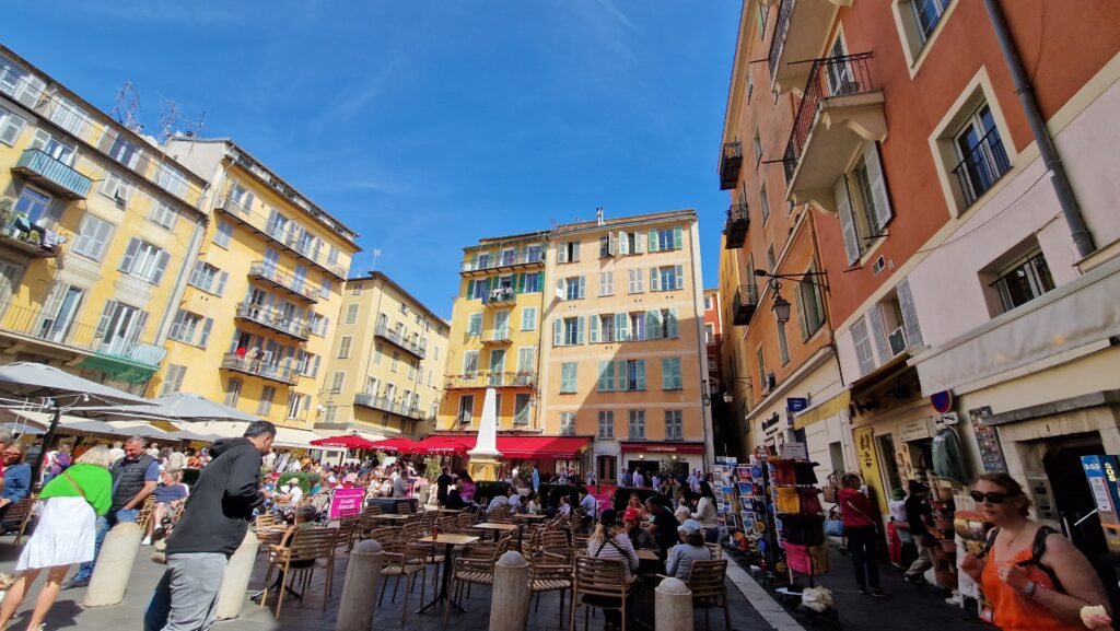 les Vieux Nice, quartier historique de Nice, Cote d'Azur