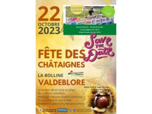Where do the chestnut festivals take place on the Côte d’Azur?
