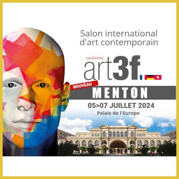 Festivités et fête ART3F, Salon International d'art contemporain