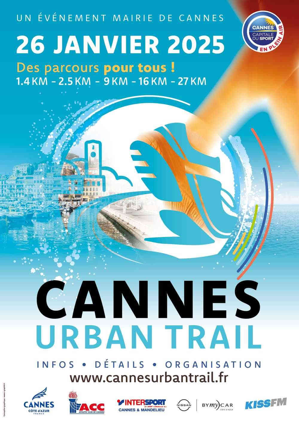 cannes urban trail sports evenements cote d azur 06 alpes maritimes agenda 2025