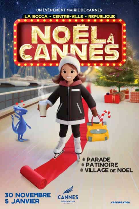 cannes village noel agenda cote d azur 2024