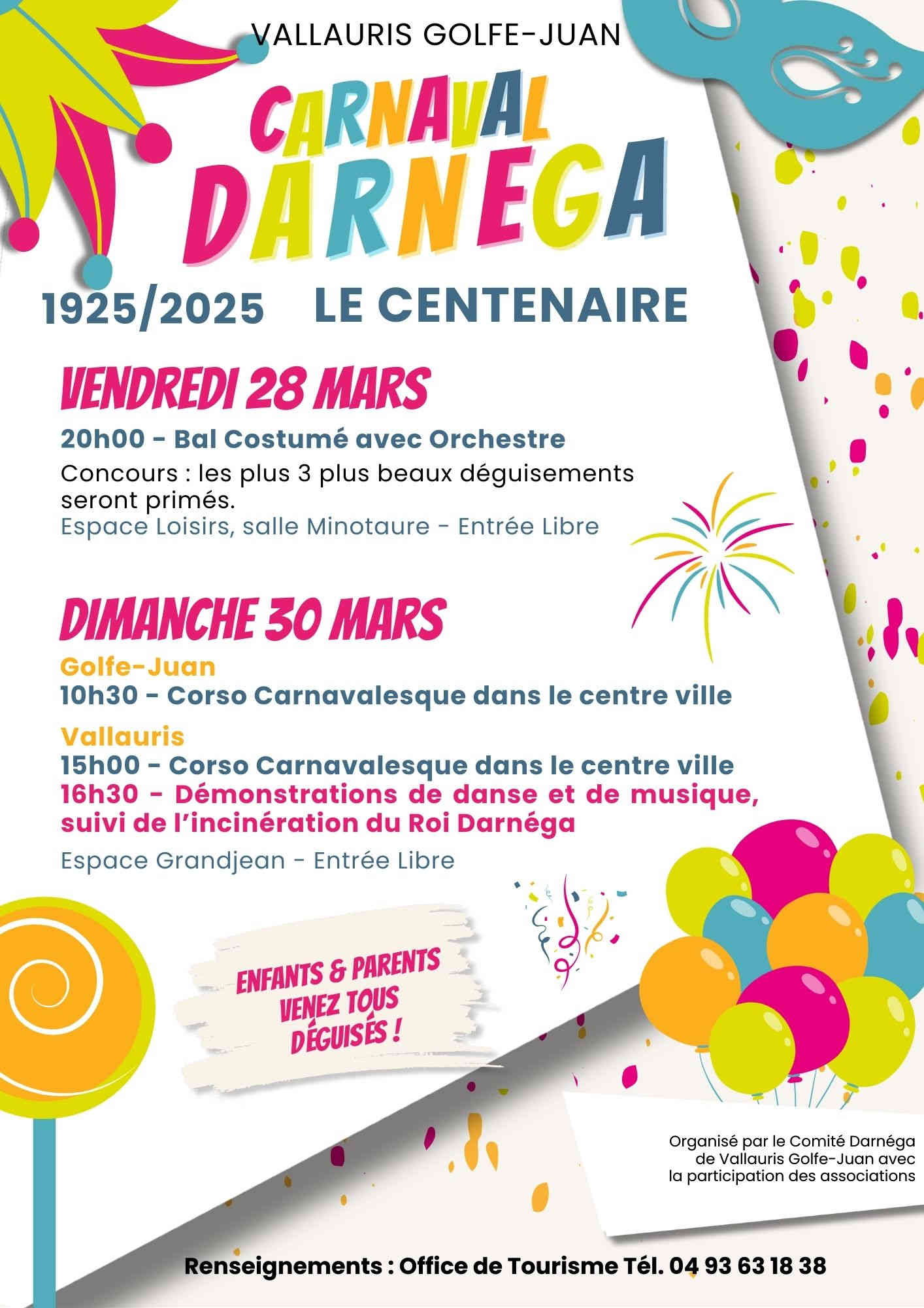 carnaval vallauris golfe juan fetes festivites famille enfants sorties agenda 06 2025