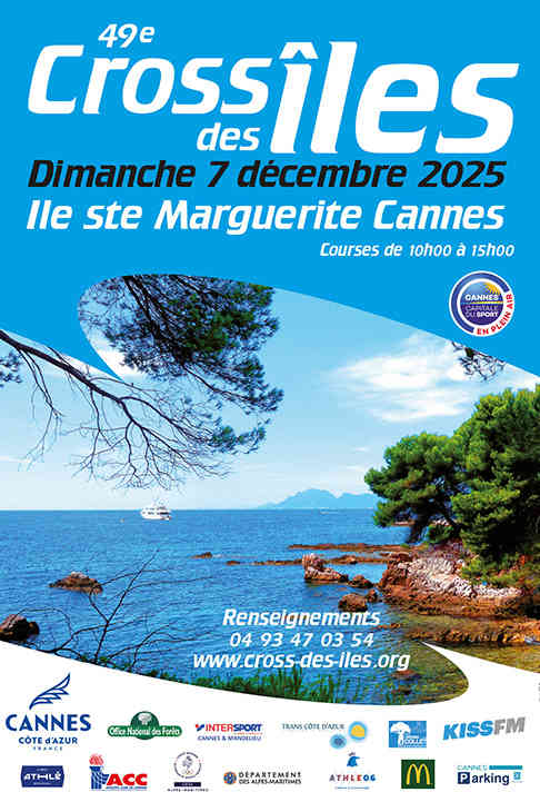 Cross des Îles Cannes : une course nature unique entre mer et sentiers, accessible à tous les niveaux. Participez à un événement sportif incontournable sur la Côte d’Azur.