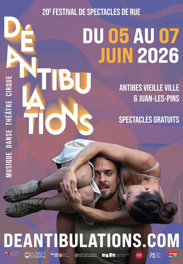 Déantibulations d'antibes, spectacles de rue et evenements culturels