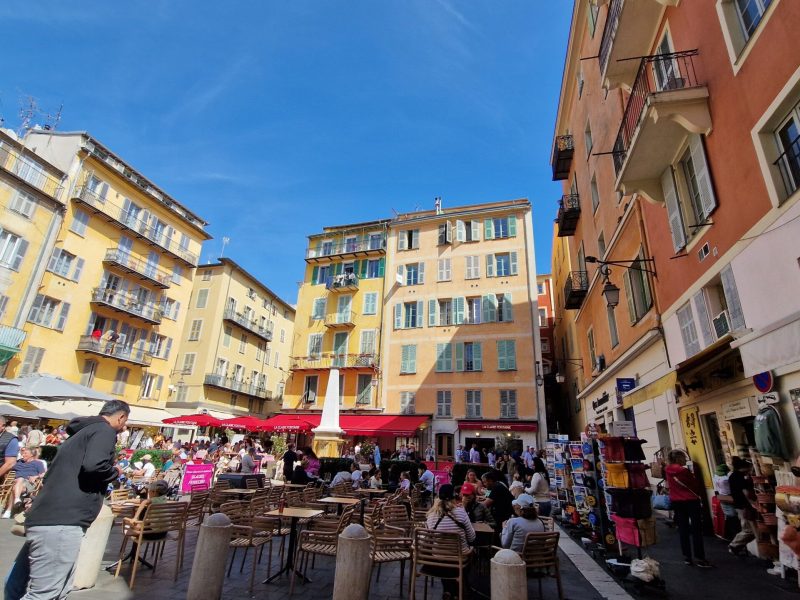 les Vieux Nice, quartier historique de Nice, Cote d'Azur