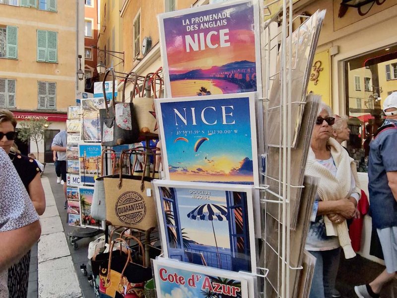 les Vieux Nice, quartier historique de Nice, Cote d'Azur