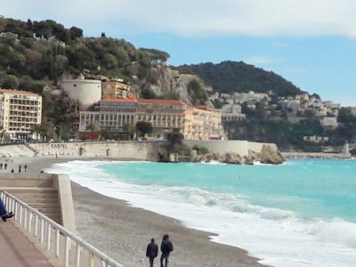 Nice, la promenade des Anglais A 50 mn de nos gîtes