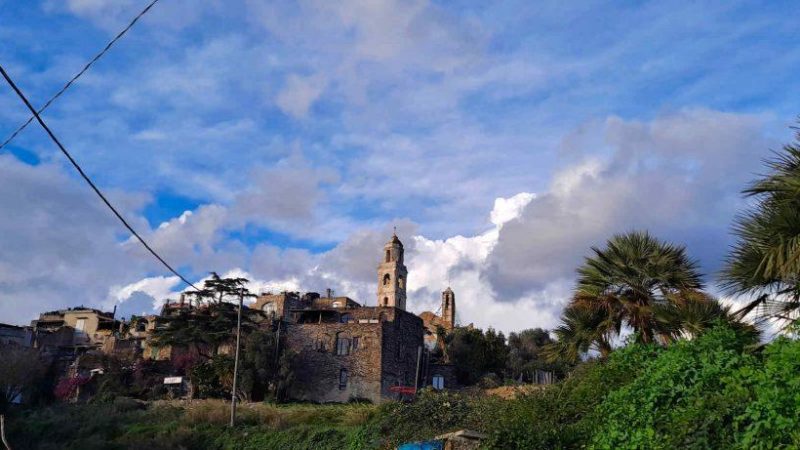 Bussana Vecchia, village médiéval en Italie