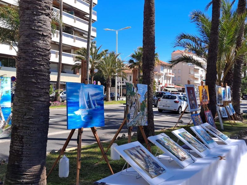 Cannes sous le soleil de la Côte d’Azur en hiver