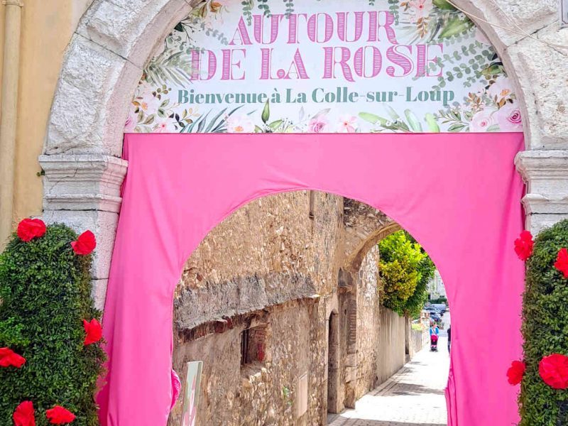 Fête « Autour de la Rose » à La Colle sur Loup