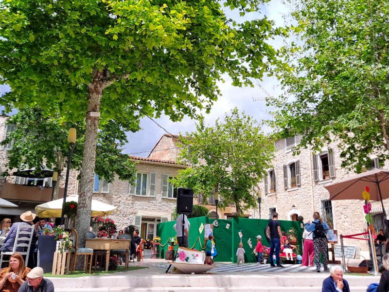 Fête « Autour de la Rose » à La Colle sur Loup