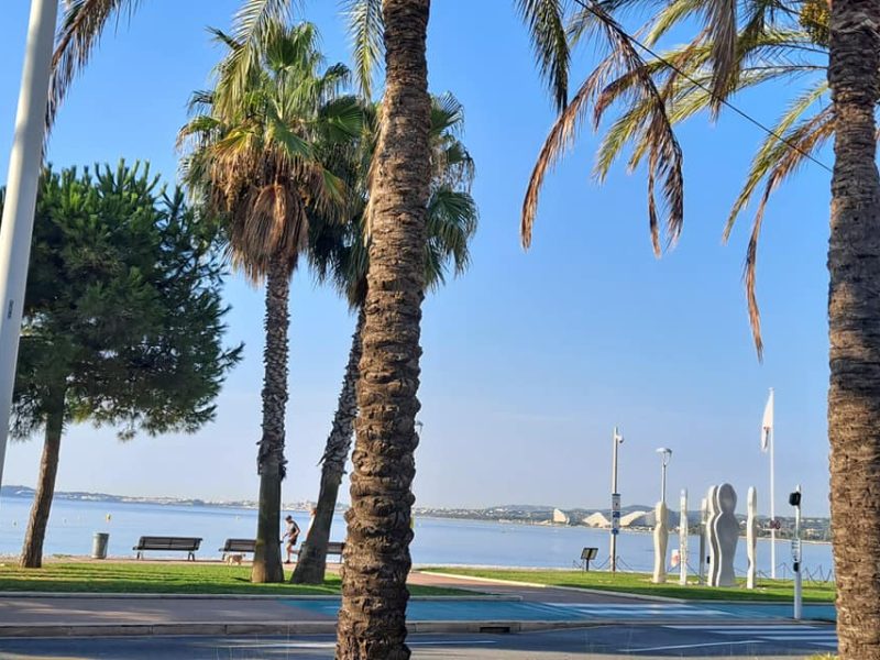 Balade en bord de mer à Cagnes sur Mer