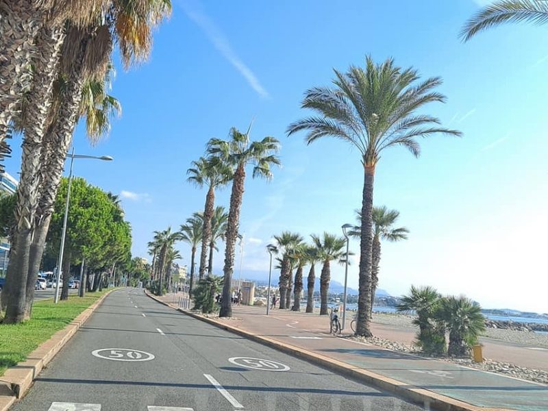 Balade en bord de mer à Cagnes sur Mer