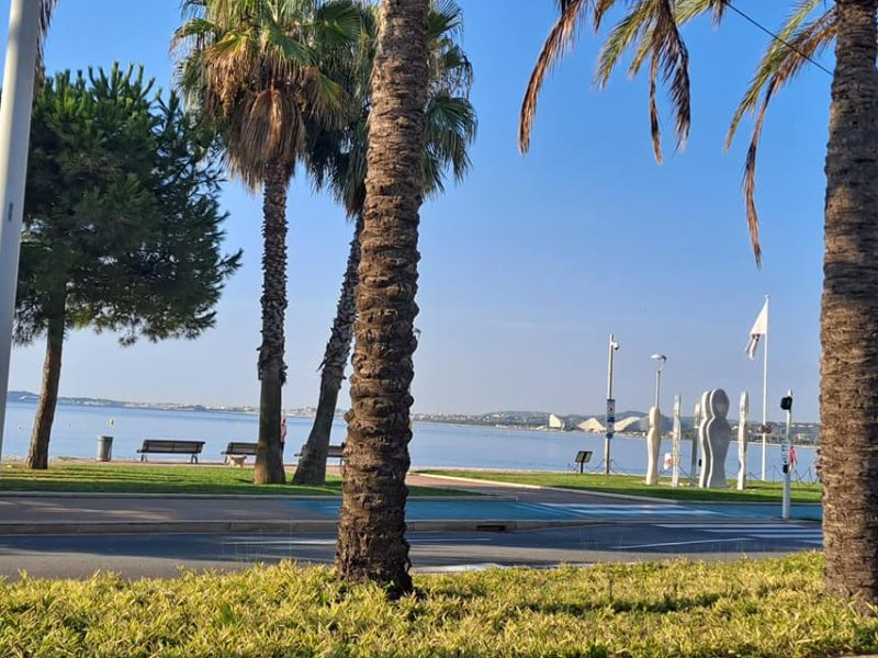 Balade en bord de mer à Cagnes sur Mer