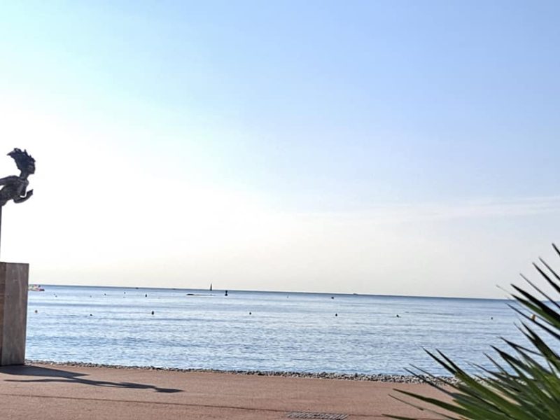 Balade en bord de mer à Cagnes sur Mer