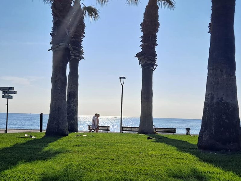 Balade en bord de mer à Cagnes sur Mer