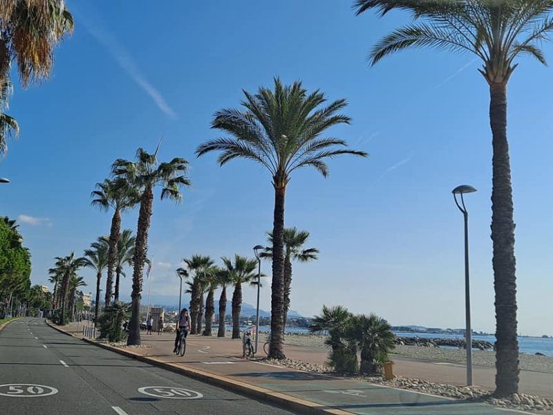 Balade en bord de mer à Cagnes sur Mer