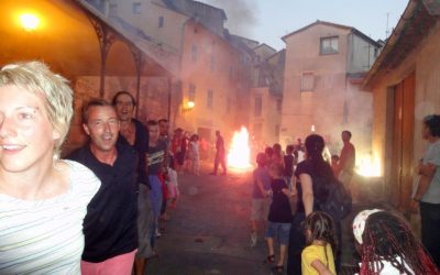 Fête de la St Jean, au Bar sur Loup A 5 mn de nos gîtes