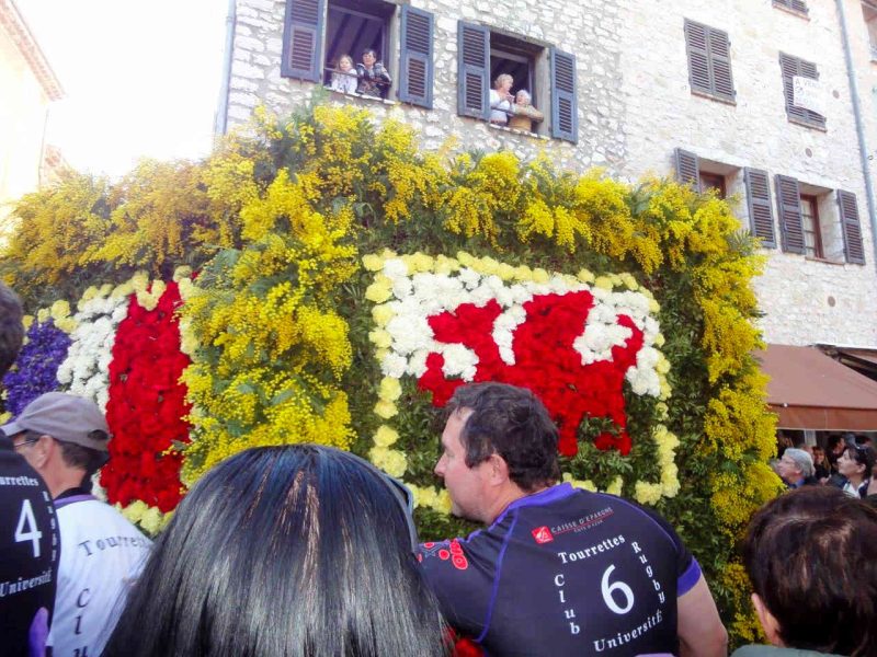 La Fête des violettes en mars à Tourrettes sur loup