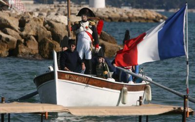 Napoléon à Golf-Juan A 35 mn de nos gîtes