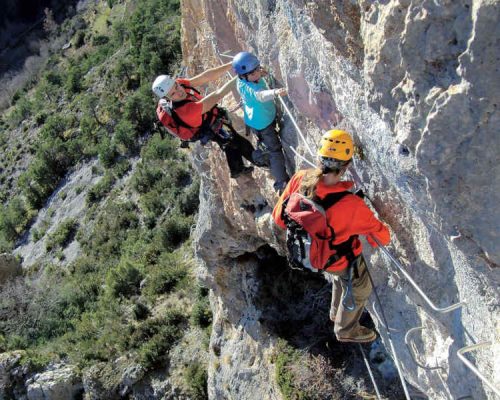 Via ferrata, à Roubion A 1h40 de nos gîtes