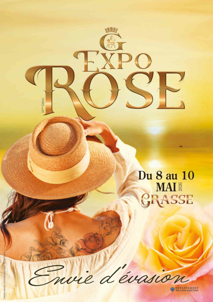 Exporose Grasse, expositions de fleurs, jardins