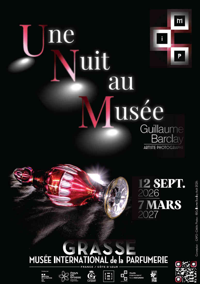 exposition au musée internationalde la parfurmerie de Grasse