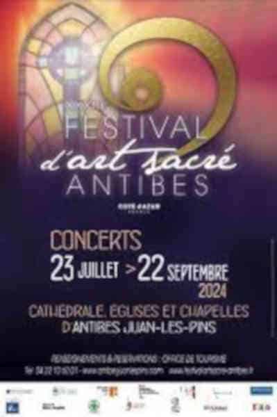 festival art sacre antibes concerts musique spectacles agenda sorties cote dazur