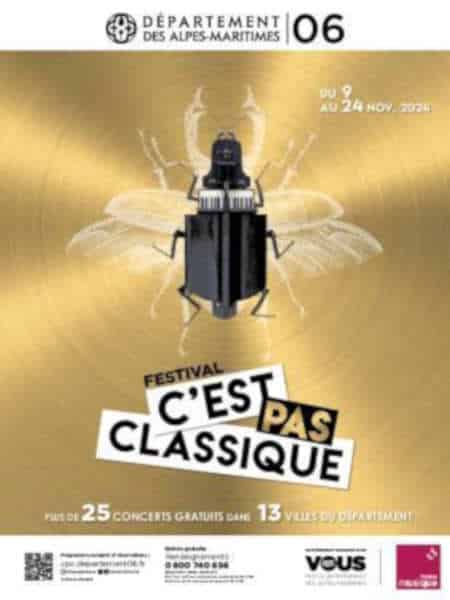 festival c est pas classique nice concerts spectacles agenda 06 cote d azur 2024