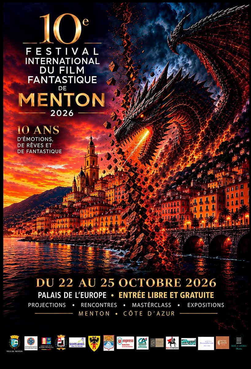 Festival International du Film Fantastique de Menton 2026 – événement culturel à Menton sur la Côte d’Azur près de nos locations de vacances
