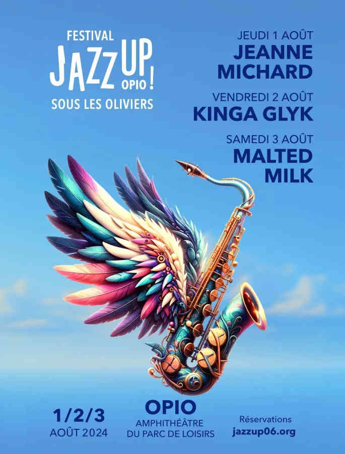 festival jazz up oliviers opio concerts spectacles sorties loisirs agenda cote d azur 2024