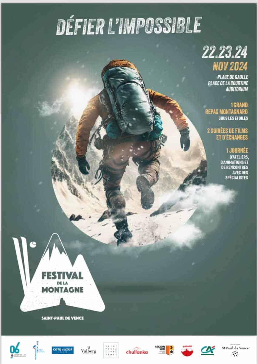 festival montagne sports saint paul de vence agenda 2024