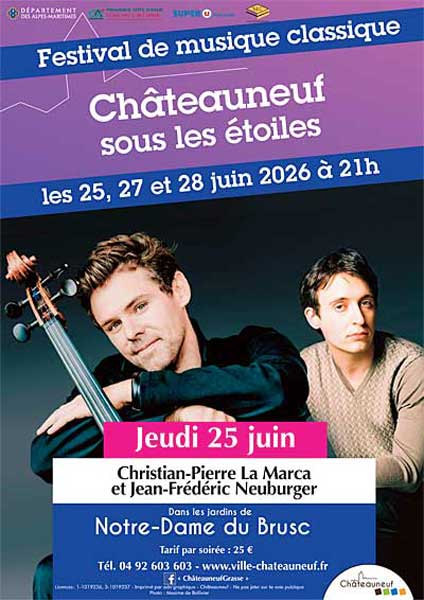 concerts et evenements culturels sur la cote d'azur