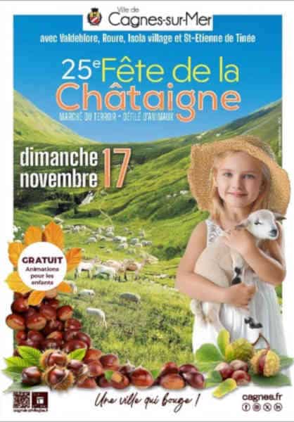 fete chataigne cagnes agenda loisirs festivites 2024