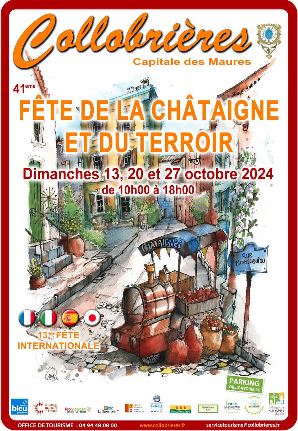 fete chataigne collobrieres traditions idees sorties produits locaux agenda cote dazur 83 2024