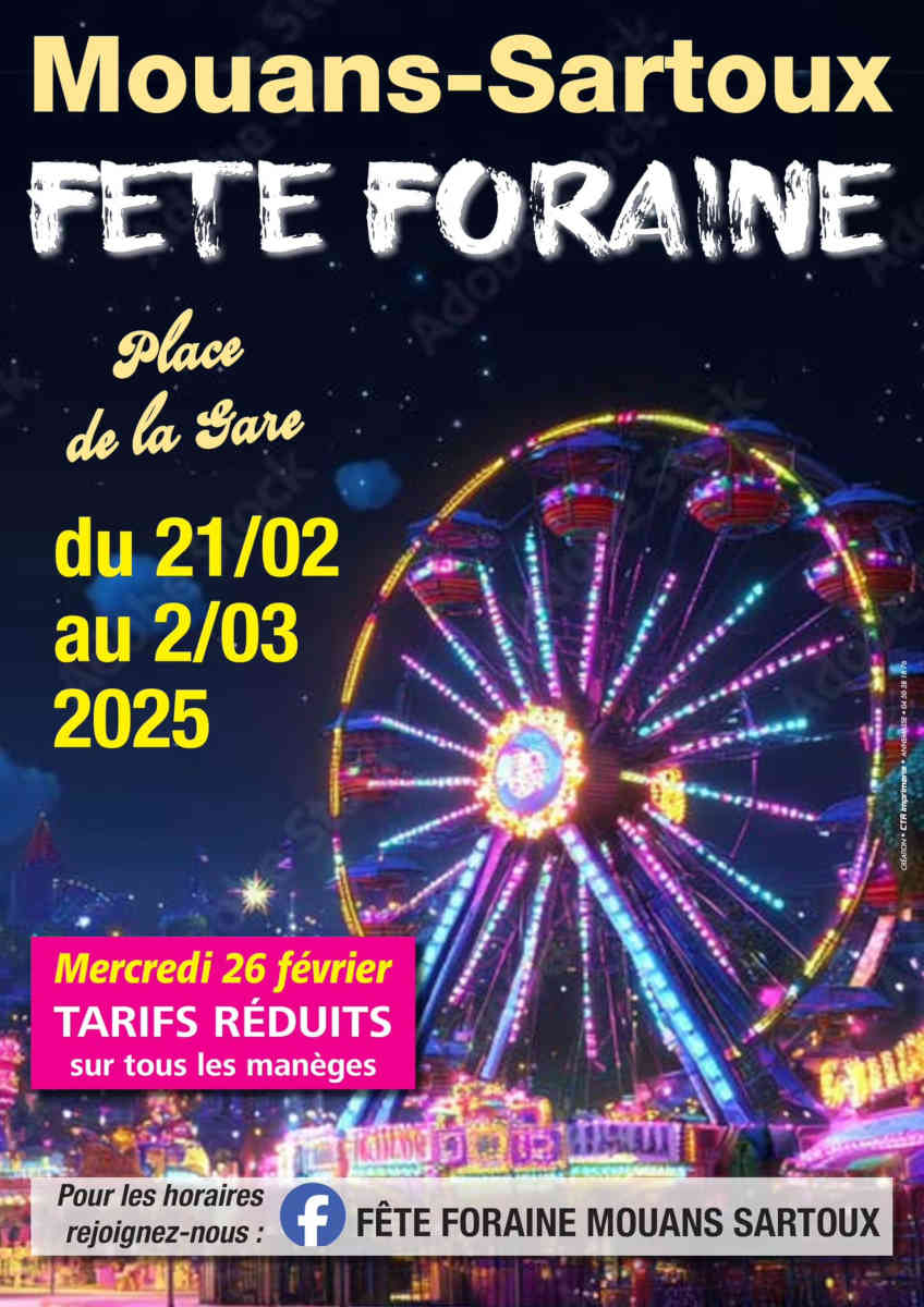 fete foraine mouans sartoux loisirs familles enfants agenda 06