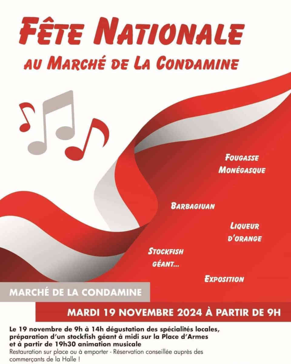 fete nationale monaco marche condamine fete traditionelle agenda 06