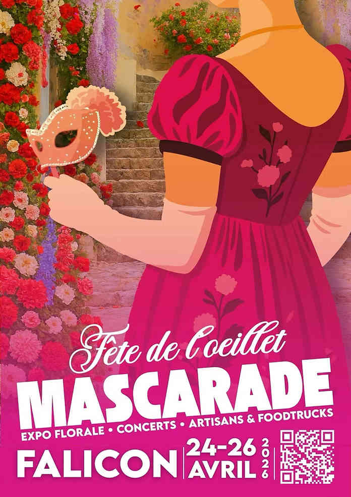 Fête de l'oeillet de flaicon, village fleuri, marché de producteurs, artisans