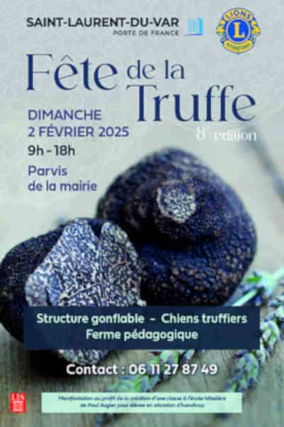 fete truffe st laurent duvar marche produits locaux agriculteurs artisans agenda 06 2025