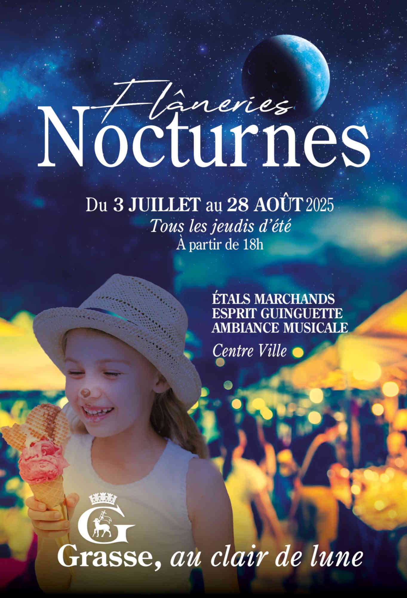 flaneries nocturnes grasse marche artisans agenda sorties cote d azur 2025