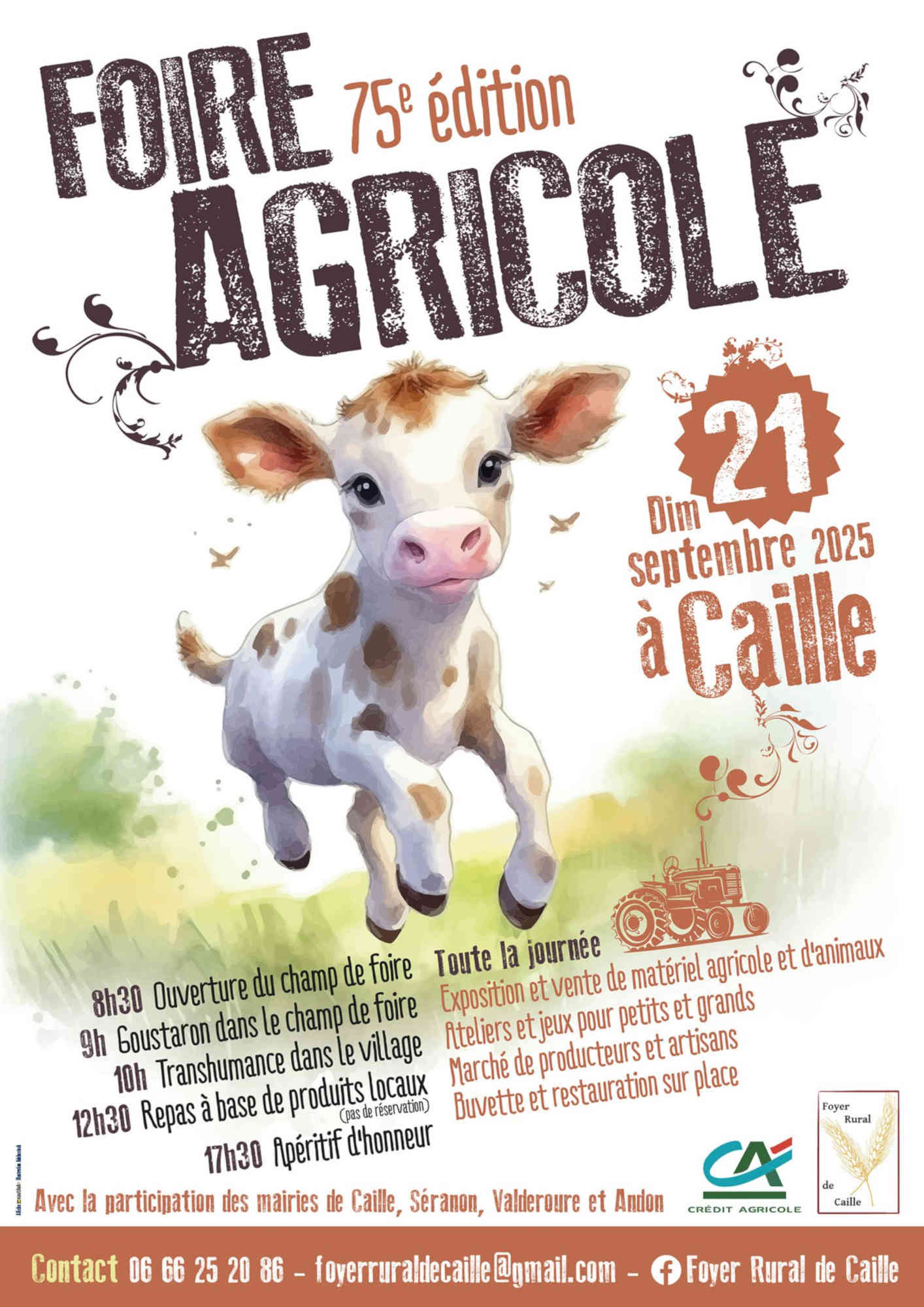 foire agricole caille evenements activites decouverte cote d azur agenda 2025
