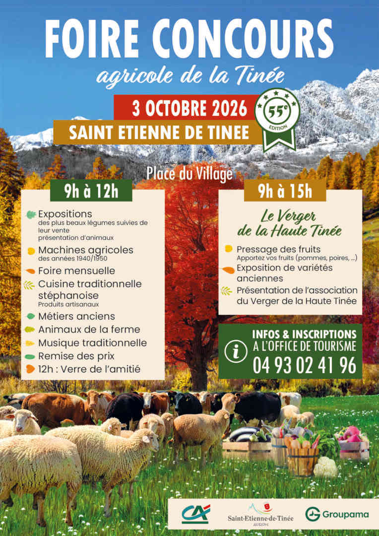 Foire Agricole de Saint-Étienne-de-Tinée – producteurs et traditions des Alpes-Maritimes