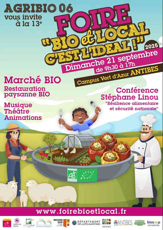 foire marche bio local antibes agenda 2025