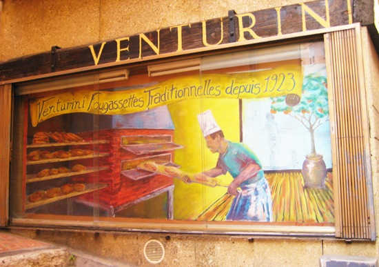 Fougassettes Venturini, à Grasse