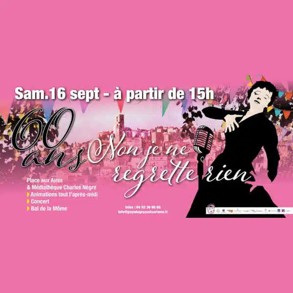 Évènements et activités Grasse fête Edith Piaf
