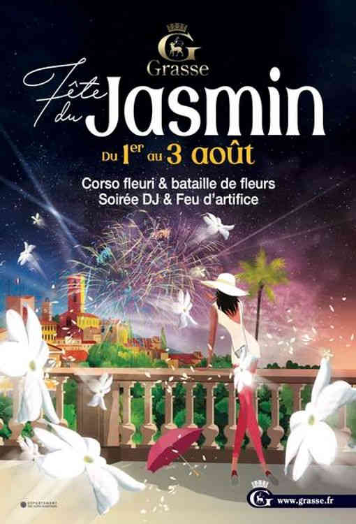 grasse fete jasmin agenda cote d azur 2025