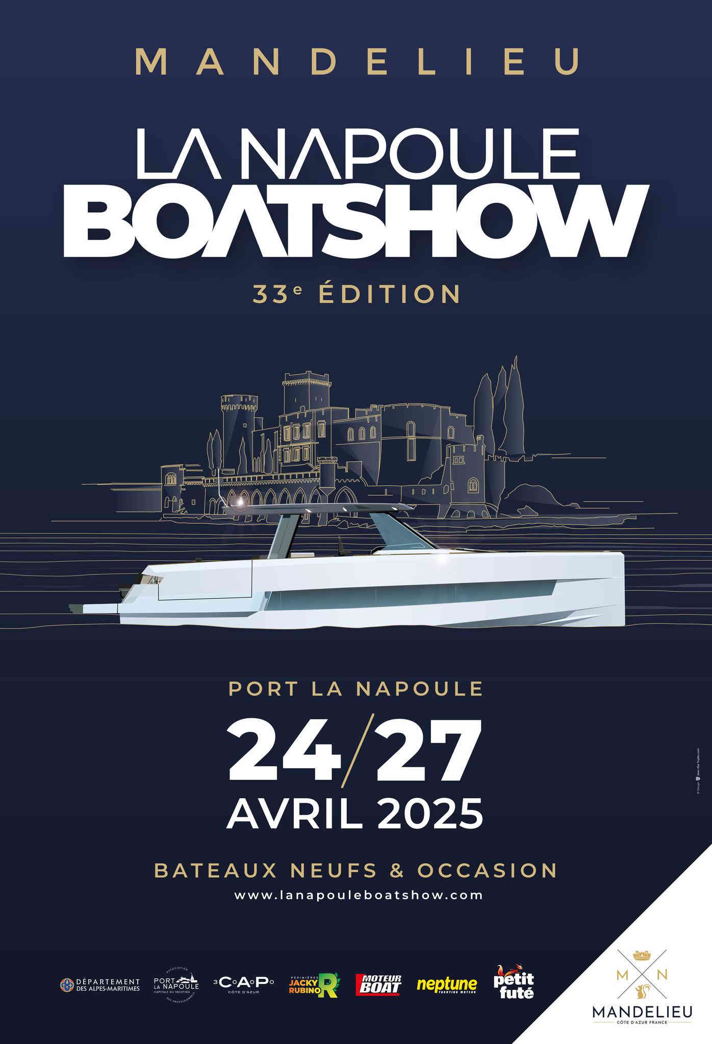 la napoule boat show mandelieu yachting idee sortie vacances agenda 06 2025