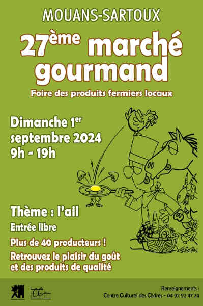 marche gourmand mouans sartoux produits locaux regionaux agenda 06 cote d azur 2024