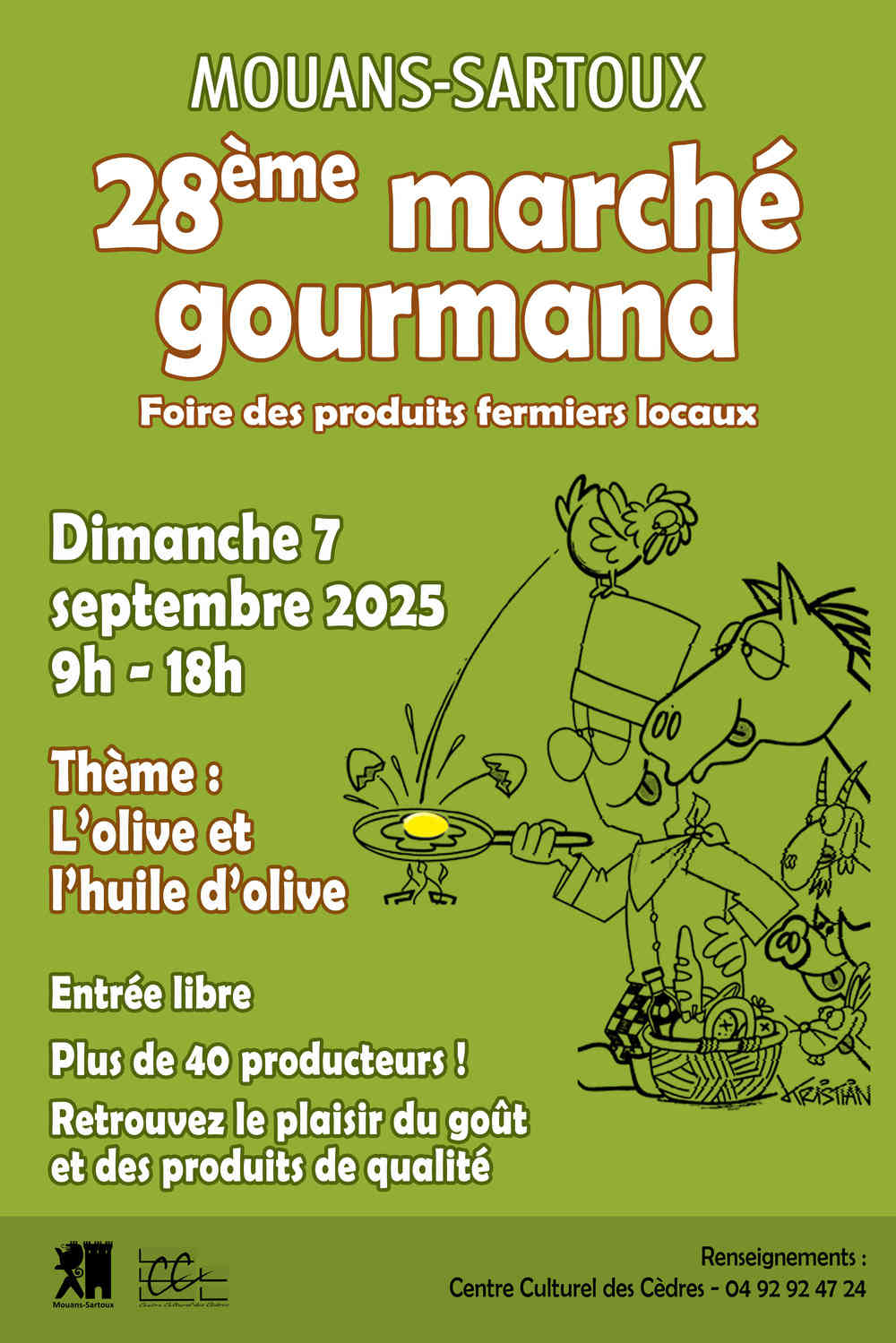 marche gourmand mouans sartoux produits locaux regionaux agenda 06 cote d azur 2025