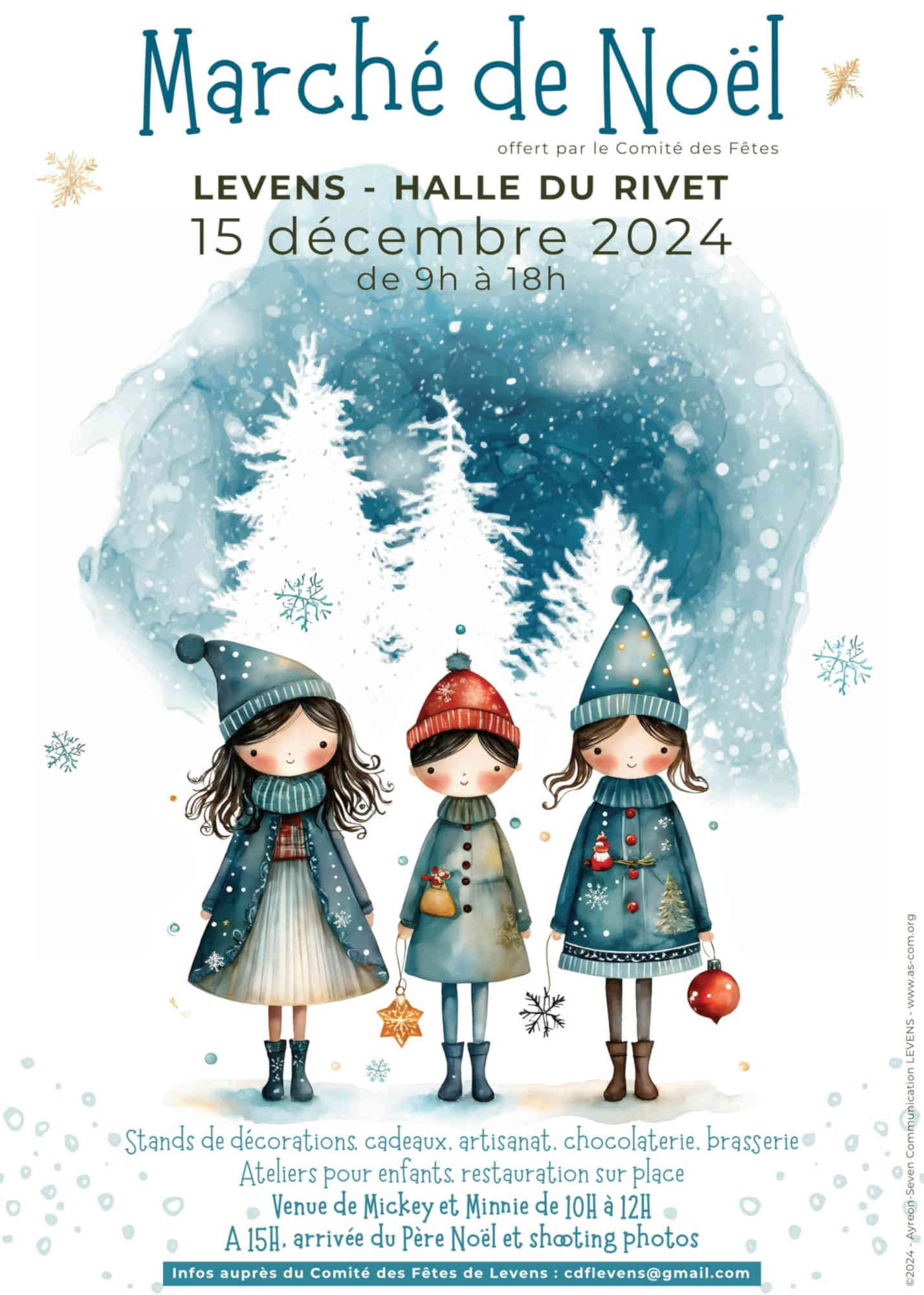 marche noel levens idees sorties famille enfants fete agenda alpes maritimes 2024